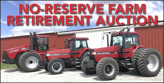Online Only No-Reserve Farm Retirement Auction