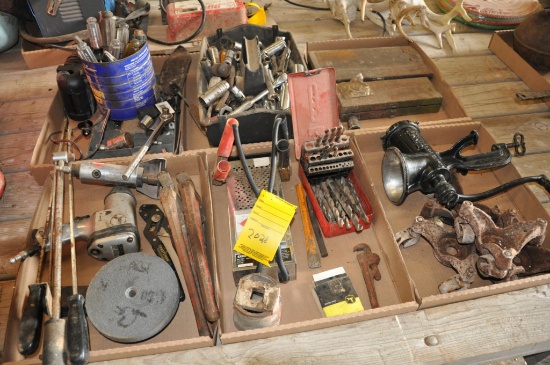 (6) boxes of tools