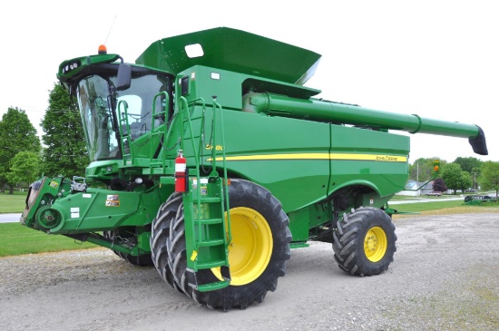 2013 John Deere S680 4wd combine