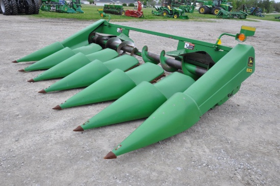 2001 John Deere 693 6 row 30" corn head