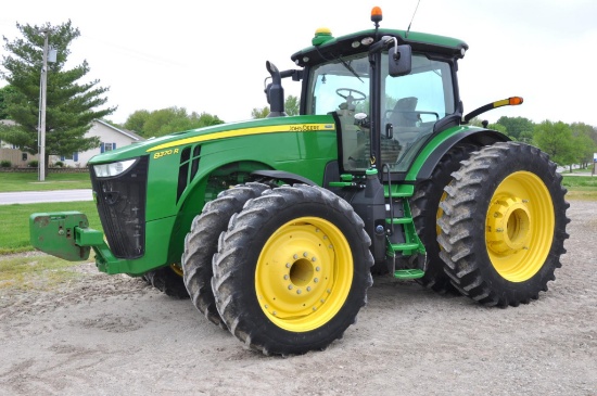2015 John Deere 8370R MFWD tractor