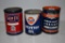 (3) 1lb grease cans
