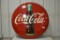Coca Cola button sign