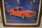 1966 Ford Mustang framed picture