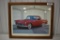 1955 Thunderbird framed picture