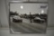 Automotive framed picture of (2) classic vehicles