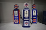(3) gas pump banks