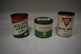(3) 1lb grease cans