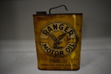 Ranger motor oil 2 gal. can