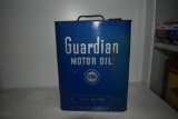 Pure guardian motor oil can