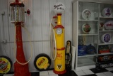 National Sinplex 5 gal Super Shell gas pump