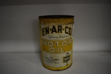 5-qt En-Ar-Co motor oil can