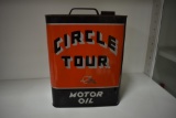 Circle Tour Motor Oil can