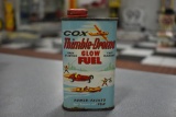 Cox thimble/drome glow fuel can