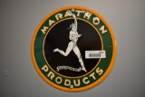 Marathon Products metal sign