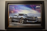 Official GM Camaro framed print