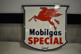 Mobilgas Special porcelain pump plate