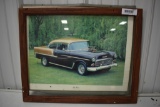 1955 Chevy framed picture