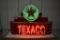 Texaco light-up neon sign