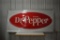 Dr. Pepper metal sign