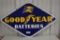 Goodyear Batteries porcelain sign