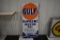 Gulf Supreme Motor Oil porcelain sign