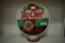 Texaco Sky Chief double-sided milk glass globe