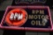 RPM Motor Oils and Lubricants metal neon sign