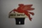 Mobil Oil Pegasus license plate topper