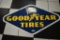 Goodyear tires porcelain sign