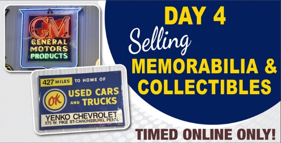 Day 4: 4-Day Online Only Collector Car Auction