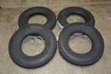 (4) Firestone 6.70-15 4 ply tires