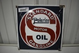 Standard Polarine Motor Oil porcelain sign