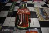 Coca Cola bottle neon metal sign