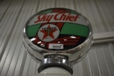 Texaco double-sided Sky Chief globe