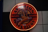 Aviation Spark Plugs neon sign