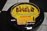 Shell premium gasoline metal neon sign