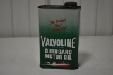 Valvoline outboard motor oil can