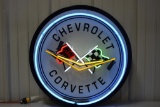 Chevrolet Corvette neon sign