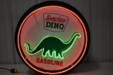 Sinclair Dino gasoline neon sign