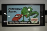 Sinclair Dino advertising framed print