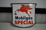 Mobilgas Special porcelain pump plate