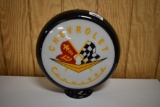 Chevrolet Corvette double-sided globe