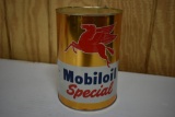 Mobiloil Special 5-qt can