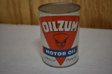 Oilzum 1-qt motor oil can