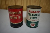 (2) 1-qt motor oil cans