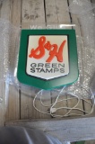 Green Stamp Sign
