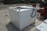 500 gallon steel square fuel tank