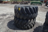 (2) Firestone 28L-26 tires