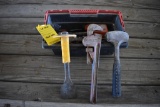 quantity of hand tools